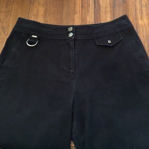 (791). St John black jeans.  Size 10